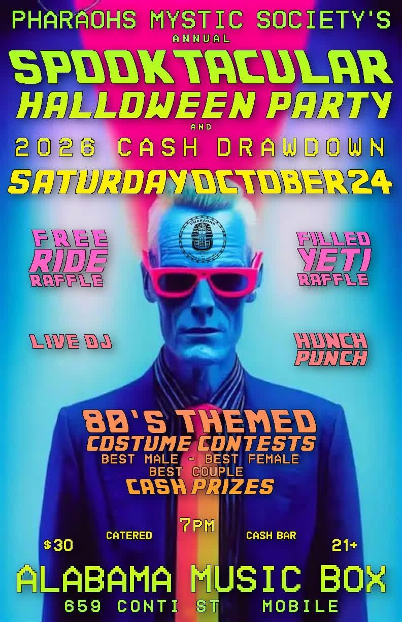 2026 Spooktacular Halloween Party flyer preview